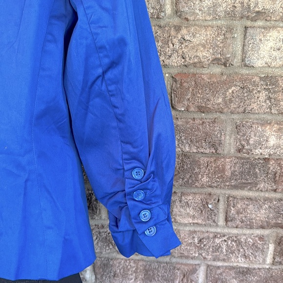 EST. 1946 king blue blazer three-quarter sleeve size S - Picture 8 of 13